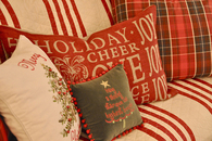 Holiday pillows