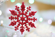 Red Snowflake