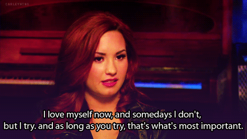 As long as you try, thats whats more important 