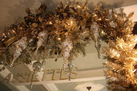 Gold icicles
