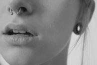 Nose piercing