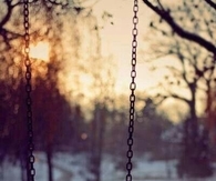Swing in the snow