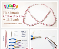 Handmade Collar Necklace with Beads