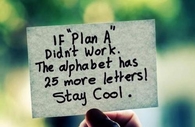 The alphabet has 25 more letters, stay cool