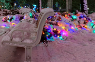 Led snow christmas lights
