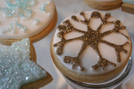 Snowflake cookes