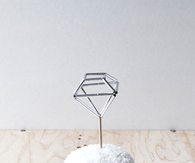 Miniature diamond toppers