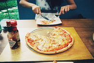 Large cheese pizza