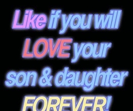 son and daughter