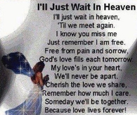 wait in heaven
