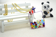 Perfume Bottle Necklace
