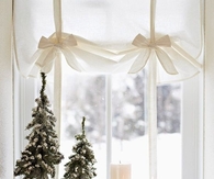 Snowy Christmas decor