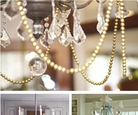 Holiday chandeliers