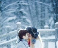 Winter kiss