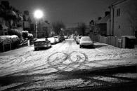 Snowy tracks