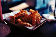 Waffle fries