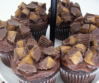 Peanut butter cup cupcakes