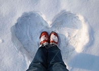 Snow heart