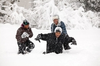 Snowball fight