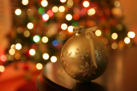 Gold ornament