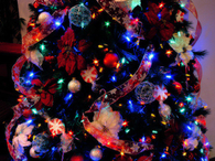Decorated christmas tree