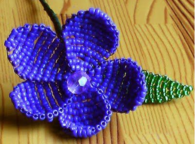 Victorian beaded flower