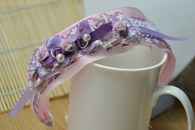 Purple Headbands with Bows