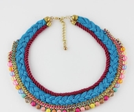 beaded necklace