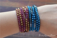 DIY wrap bead bracelet
