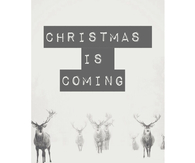 Christmas is coming