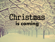 Christmas is coming