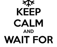 Keep calm and wait for christmas