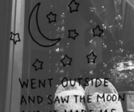 The moon made me think of you
