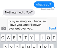 I will never get over you