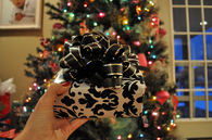 Black bow