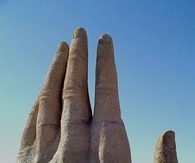 Hand Of The Desert In Chile!!