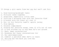 15 things a girl want from her guy