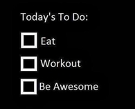 Todays to do