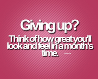 Giving up?