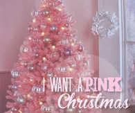 I want a pink christmas