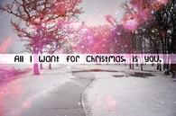 All i want for Christmas is you
