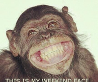 This is my weekend face