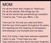 Mom Poem