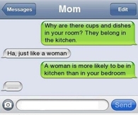 Mom text