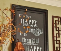 Thankful people 