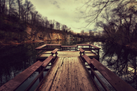 Desolate lake