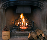 Home by the fire
