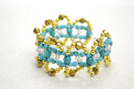 Right Angle Weave Stitch Bracelet 