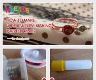 How to Make Wire Jewelry - Making Twisted Rings