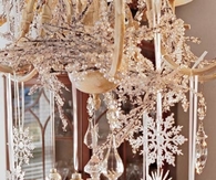 Chandelier Snowflake Ornaments